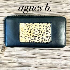 agnes b. アニエスベー レザー 長財布 ウォレット