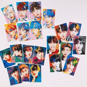 Paypayフリマ Bts イラストフレークシール Paypayフリマ Bts イラストフレークシール