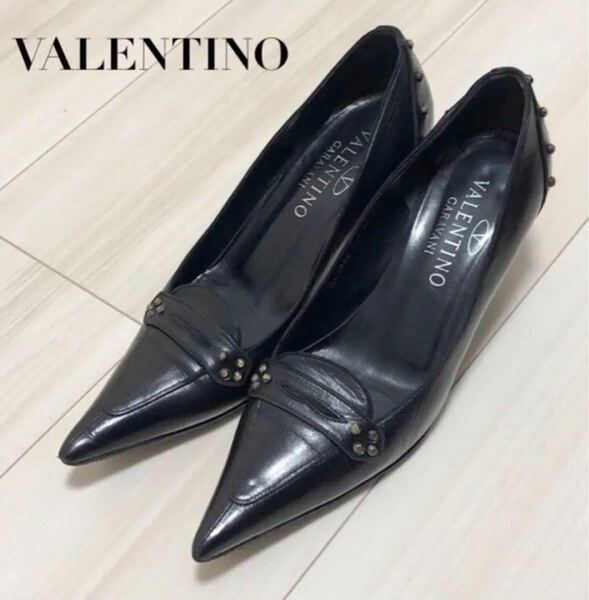 ★VALENTINO GARAVANI 靴 パンプス ハイヒール 36 1/2★