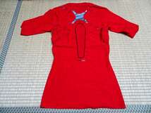 アディダス adidas サッカー トレーニング コンプレッションウェア インナーシャツ 半袖 [サイズ: O /カラー: 赤系]_画像8