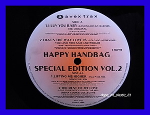 V.A. / Happy Handbag Special Edition Vol.2/Volcano/Gems For Jem/Urban Cookie Collective/5点以上で送料無料、10点以上で10%割引!!/12'