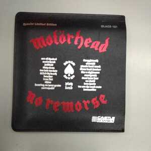 ♪ motorhead / no remorse　モーターヘッド　Special Limited Edition　LEATHER CASE　特別限定盤　レザーケース付　レア!!
