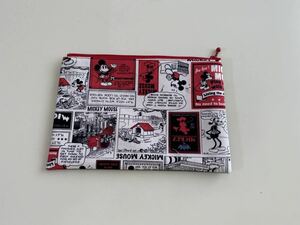  hand made * fastener pouch Mickey (852) price cut 