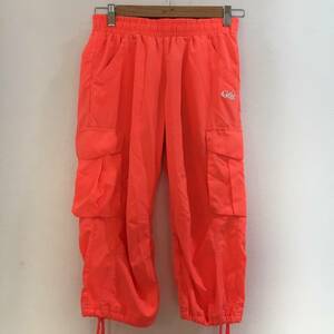 ヨガ、フィットネスパンツ　G-FIT/ジーフィット レディース Mサイズ パンツ オレンジ 橙 スポーツウェア ズボン　ウェスト:約66cm