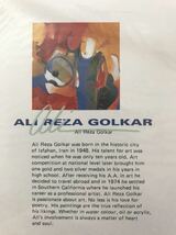 ★J23★JUMBO GREETING CARD 「ALI REZA GOLKAR」グリーティングカード(11-1)_画像3