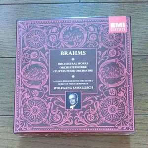 （7CD)サヴァリッシュ＆ロンドン・フィル、ベルリン・フィルのブラームス、管弦楽作品集(中古美品）