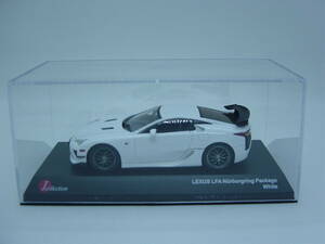 送料350円～ 京商 J-collection 1/43 LEXUS LFA Nurburgring Package White レクサス ニュルブルクリンクパッケージ