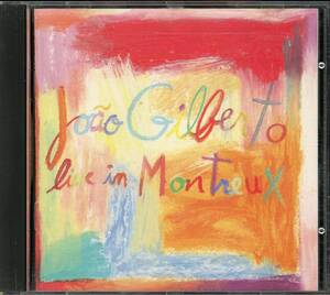 USA盤　Joao Gilberto　ジョアン・ジルベルト　Live in Montreux