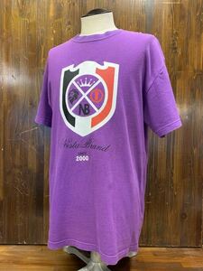 J703TC メンズ Tシャツ NESTA BRAND ネスタ ブランド 半袖 パープル 紫 ストリート ロゴ プリント 夏 L 送料370円