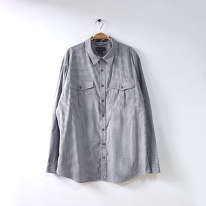 【送料無料】エディーバウアー クラシックフィット 長袖シャツ ギンガムチェック アウトドア メンズXL Eddie Bauer アメカジ 古着 CA0295