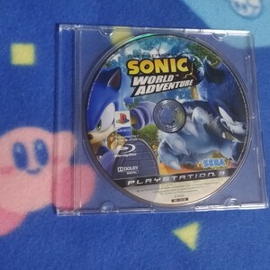 PS3 ソニックワールドアドベンチャー ディスクのみ プレイステーション3 プレステ3 PlayStation3