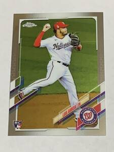 LUIS GARCIA 2021 TOPPS CHROME RC NATIONALS 即決