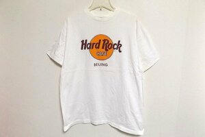 Z9605：HARD ROCK CAFE（ハードロックカフェ）BEIJING 北京Tシャツ/白/L:3