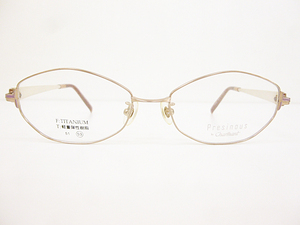 ∞【デッドストック】Presinous プレシノス 眼鏡 メガネフレーム PR23564 53[]16-135 メタル チタン フルリム 樹脂 日本製 Charmants □H8