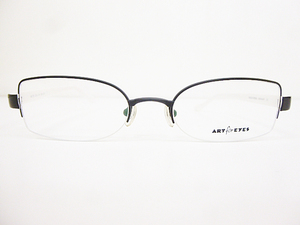 ∞【デッドストック】MUNIC EYEWEAR ミュニックアイウェア 眼鏡 メガネフレーム AE78 50[]19 メタル ナイロール ブラック ホワイト □H8