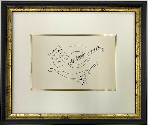 【特価】　≪ 　 ジョルジュ ブラック 　≫　　オリジナルリトグラフ【石版画】 Ⅳ　　1967年 　GEORGES BRAQUE 　DERRIERE　LE　MIROIR