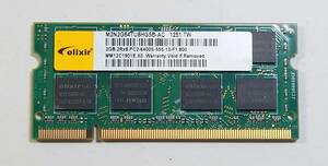 KN556 elixir PC2-6400S-555-13-F1 2GB