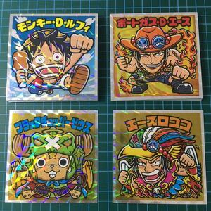 ビックリマン/ワンピースマンコレクターシール.超新星編.全24種フルコンプ.チョコカス拭き取り済み