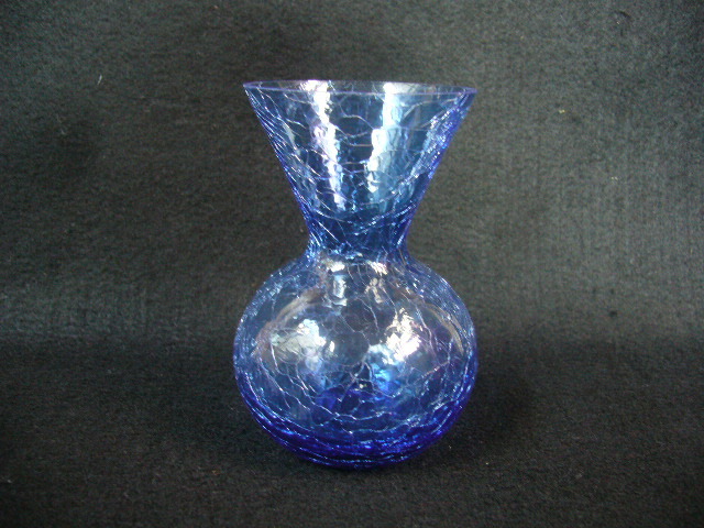 ヤフオク! -花瓶 ガラス 青(アンティーク、コレクション)の中古品 