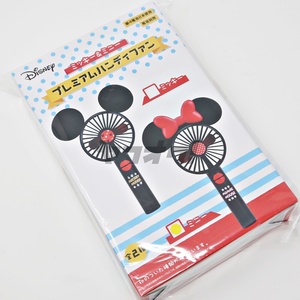 ★即決!!★新品★ミニー プレミアムハンディファン 携帯型扇風機 ディズニー ミッキーマウス MINNIE DISNEY★非売品★