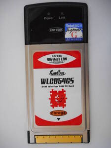 【送料無料】コレガ CG-WLCB54GS CardBus対応 無線LANアダプタ