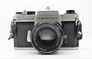 ★良品★PENTAX ペンタックス SPOTMATIC SP F + SMC TAKUMAR 55mm F1.8 レンズセット OK2762
