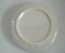 【N12R385】陶器の深鉢　梅柄　盛皿　大皿　　サイズ（約）：外径30×H6㎝_画像5