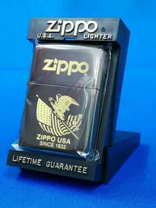 【未使用品】ZIPPO/ジッポー◆1992年製◆アメリカ国旗/星条旗 イーグル/鷲 USA◆オイルライター ヴィンテージ/ビンテージ