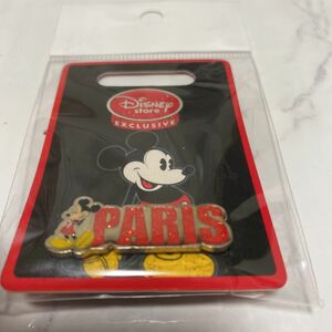  редкость ценный товар Франция Париж PARIS Disney Disney Mickey булавка bachi значок 