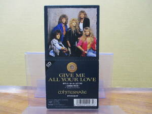 S-701[8cm одиночный CD] белый Sune ikgivu*mi-* все *yua*lavuWHITESNAKE give me all your love / straight for the heart