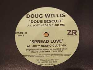 Z Records Doug Willis/Doug Biscuit/Spread Love/Dougswana Joey Negro