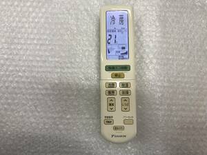 ダイキン　エアコンリモコン ARC472Ａ2 中古品S-2950