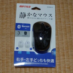バッファロー BUFFALO 静音マウス 無線 ワイヤレス Bluetooth BSMBB21Sシリーズ BSMBB21SBK 黒