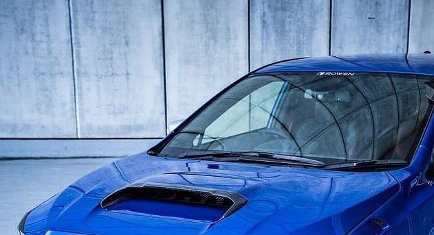15-21 VA# (VAB & VAF) STI R-STYLE ボンネットダクトカバー FRP