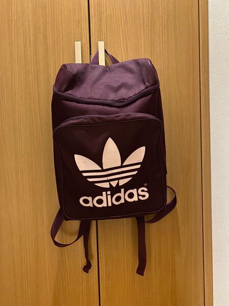 adidas リュック レッドパープル