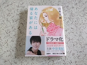 山本文緒　　あなたには帰る家がある 　角川文庫