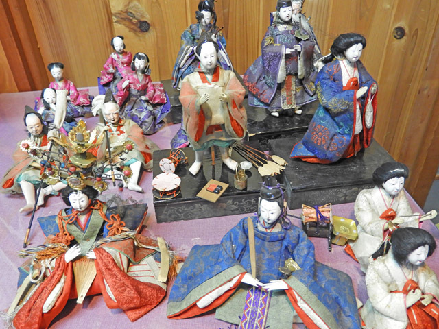 ★Showa Hina Dolls Natural Materials★Hina Dolls/O-Iri★Go-Nin-Hayashi/Other Items, season, Annual Events, Doll's Festival, Hina Dolls