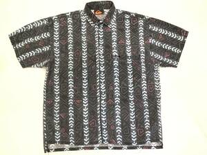 セール US古着 QUIKSILVER クイックシルバー 80s 90s VINTAGE SURF S ヴィンテージ サーフ シャツ 旧タグ 半袖 総柄 SHIRTS PRINT プリント