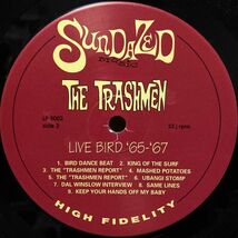 【US盤/LP】The Trashmen / Live Bird 65-67 ■ Sundazed Music / LP 5002 / サーフ / ロカビリー_画像4