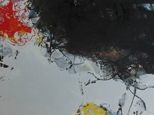 Art hand Auction Soji Okaniwa, Nube de tormenta, Libro de arte raro, Viene con un nuevo marco de alta calidad., En buena condición, envío gratis, Cuadro, Pintura al óleo, Pintura abstracta