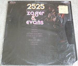 Zager & Evans『2525 (Exordium & Terminus)』LP Soft Rock ソフトロック