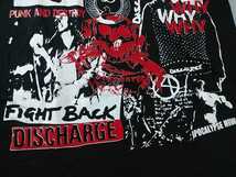 DISCHARGE Tシャツ collage allover 黒L ディスチャージ / disorder chaos uk doom amebix deviated instinct broken bones_画像4