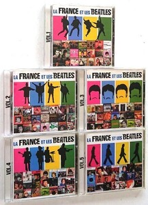 【送料無料】希少品 ラ・フランス・エ・レ・ビートルズCD5枚組[LA FRANCE ET LES BEATLES]60年代フレンチ・アーティスト・ビートルズカバー