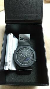 ☆未使用新品　CASIO G-SHOCK GA-2100-1A1JF カシオークカスタム用第３世代ステンレスベルト付