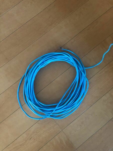 LANケーブル送料込みcat5中古10m