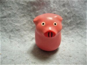 【福】　まねき屋 起き上がりブタ張子　大野　ぶた　豚　愛知　郷土玩具