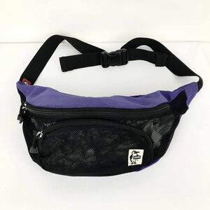 CHUMS Chums body bag bag belt bag mesh purple blackout door travel men's lady's unisex 