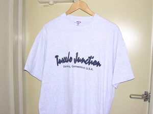 90s USA製 Tuxedo Junction Danbury Tシャツ XL 白杢 vintage old タキシードジャンクション ジャズ ファンク クラシック バンド