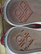 【used　使用回数僅少　超美品】PRO-Keds　プロケッズ　赤い(レッド)ハイカットスニーカー　22cm　男女兼用_画像9