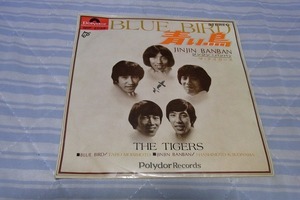 30円即決：ザ・タイガース　青い鳥：ジンジン・バンバン　シングルレコード 